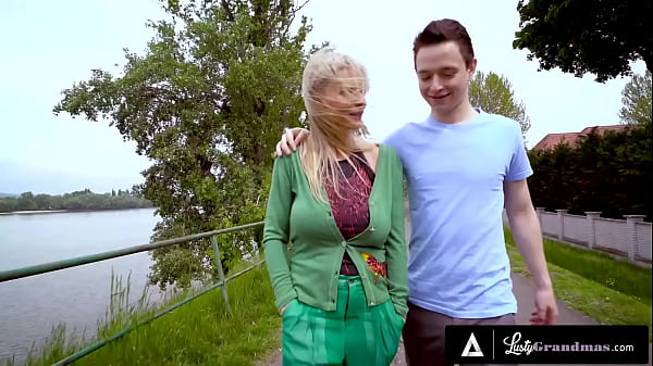 Download Video - LUSTYGRANDMAS - Sexy Horny Grandma Gets Wild Sex With Big Dick Until He Cums On Her Big Tits