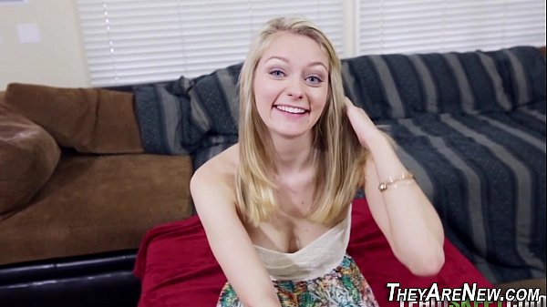 Teen jizzed in first porn
