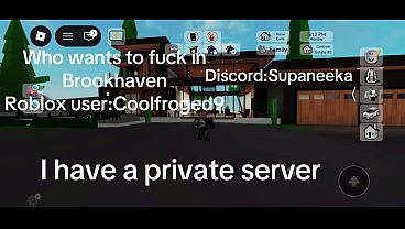 Who wants to fuck in Roblox brookhaven