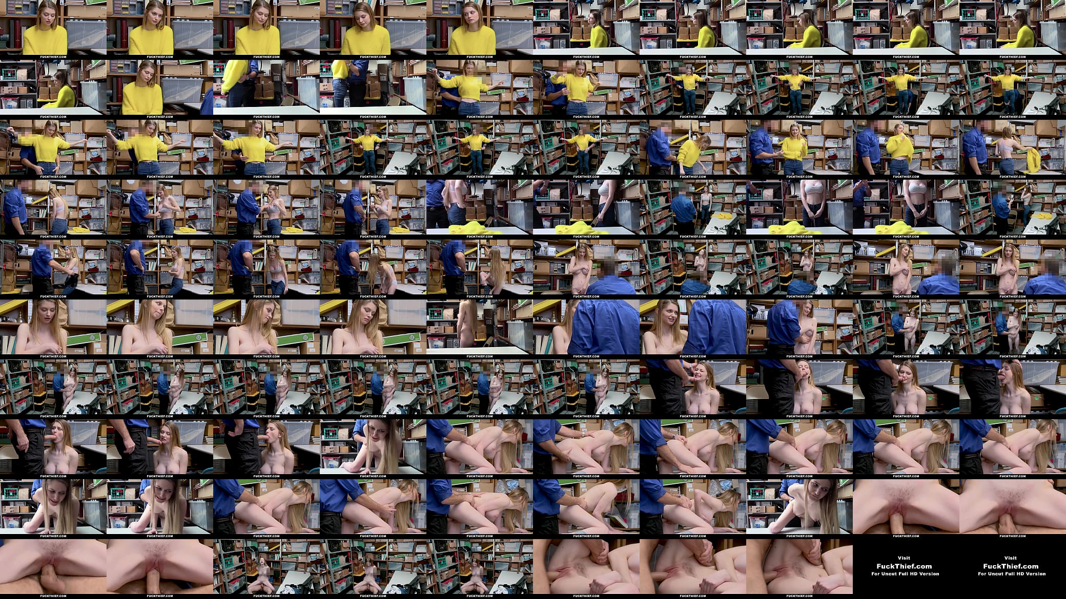 Busty Teen Humiliated For Shoplifting 预览图