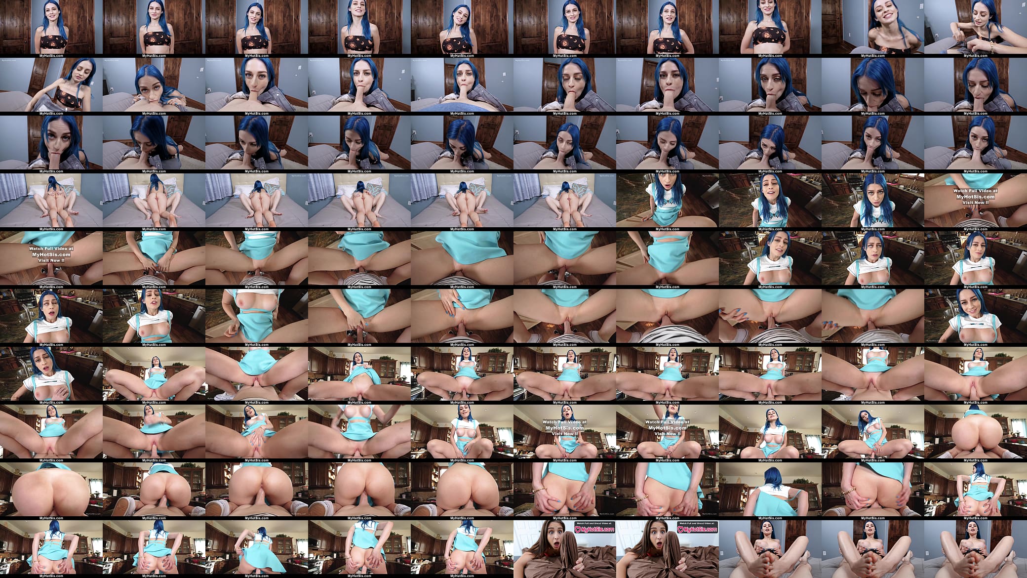 Blue Haired Stepsister Jewelz Blu Has a Dirty Mind - Myhotsis 预览图
