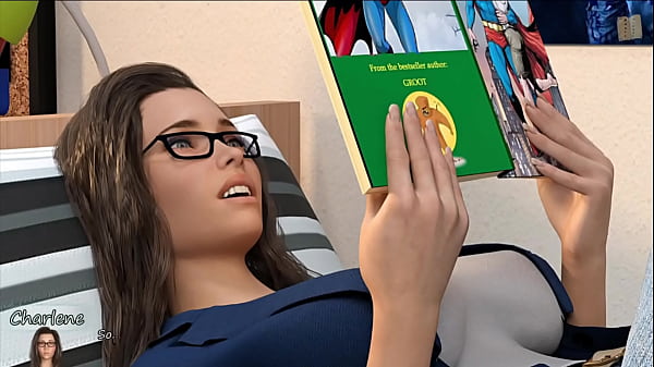 Big City Pleasures 70, John Is Spending Time With Shy Brunette As She Reads Comics To Him