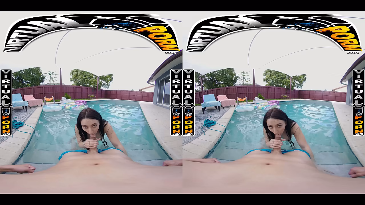 VIRTUAL PORN - Mandy Muse Takes Control After A Hot Oil Rub, Sucking And Fucking Her Stepbrother Outdoors