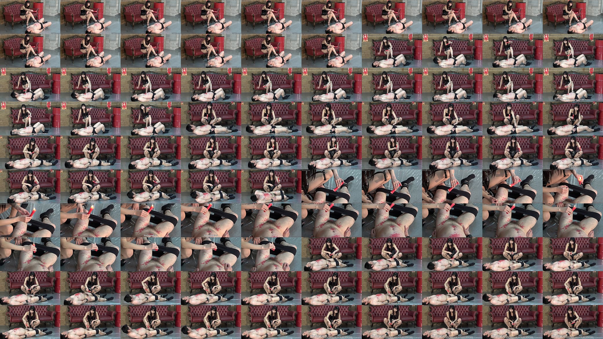Japanese Femdom CBT Hotwax 预览图