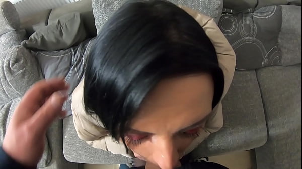 Ripped Pantyhose & Puffy Downjacket – Blowjob, Doggy & Double Cum on Coats- preview