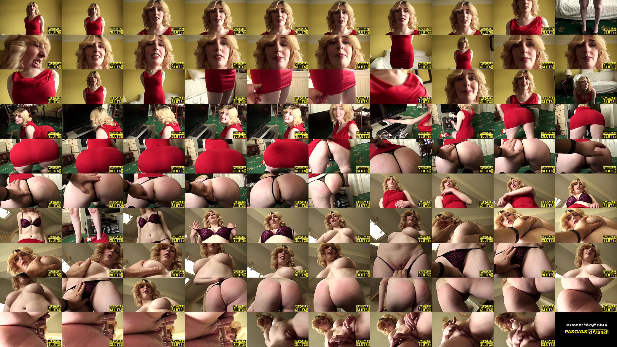 Busty blonde chick Jessica Jensen doing it all by herself 预览图