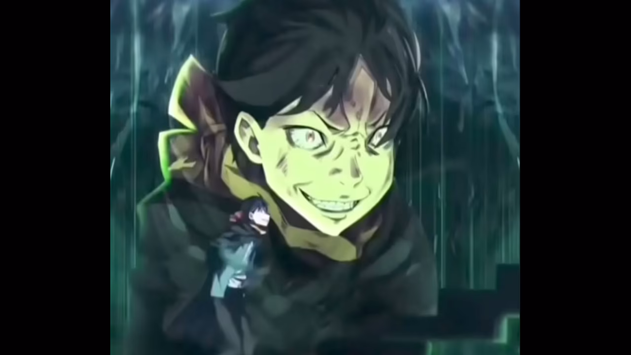 Subaru subindo as escadas ao som de Clear Eyes