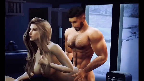 Sims 4 Hunk Fuck Climax and Cum Inside