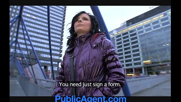 PublicAgent Lenka Take Cash for a Ride in her Pussy