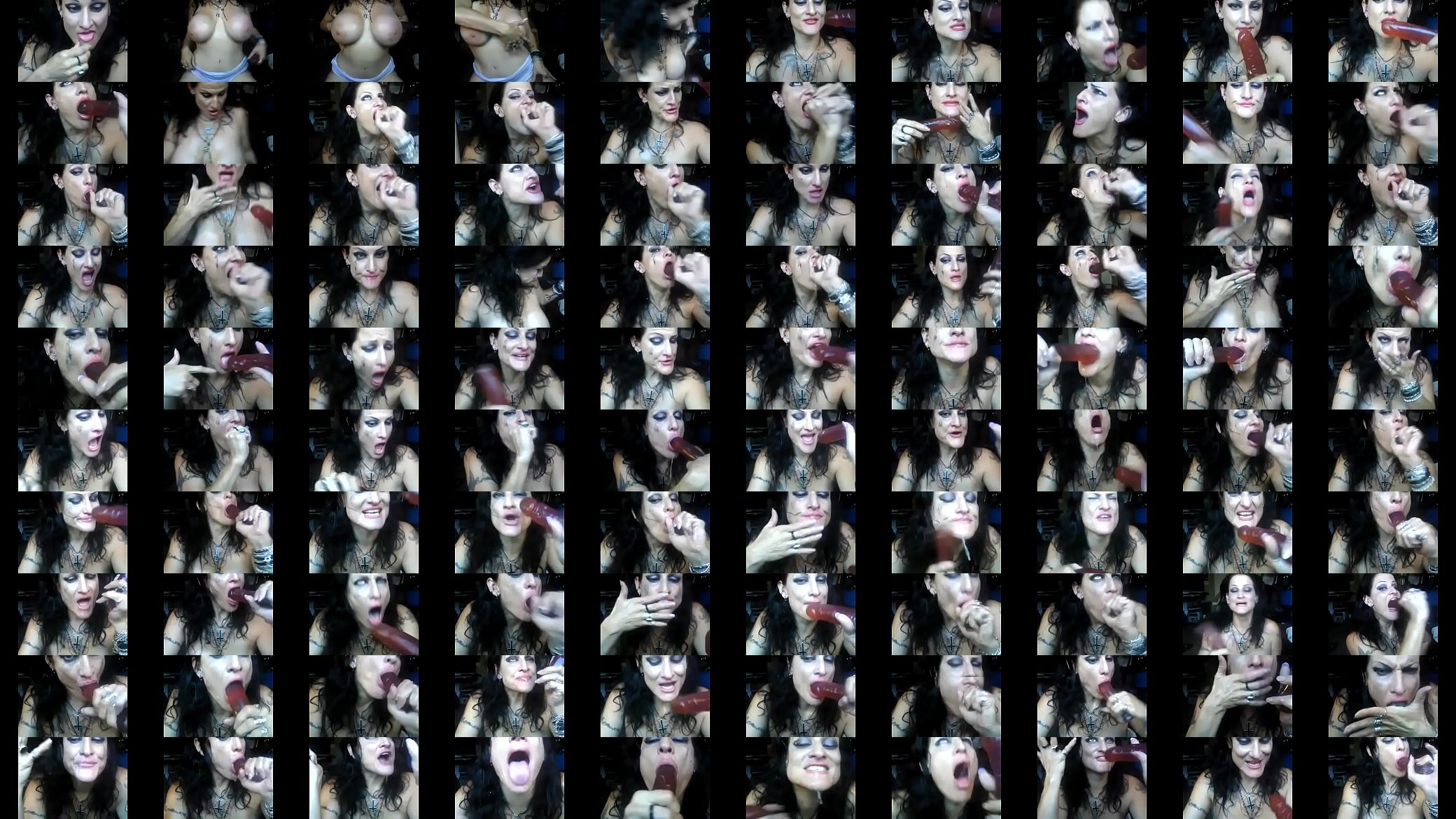 Szandora666 deepthroats a Dildo 预览图