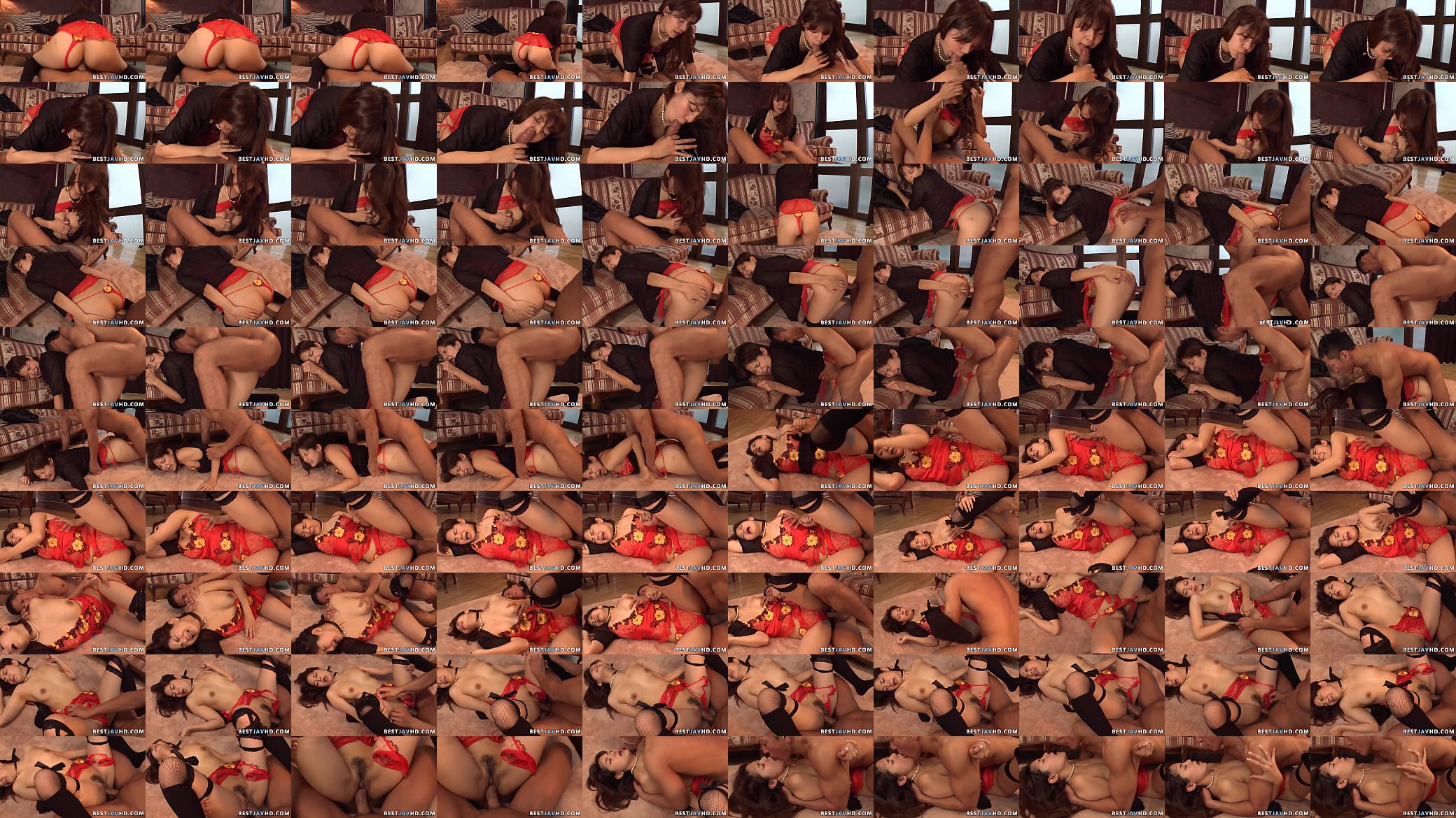 The cool woman in the red undergarments is starring in an special XXX Asian adult flick - featuring the hottest Asian women. 预览图