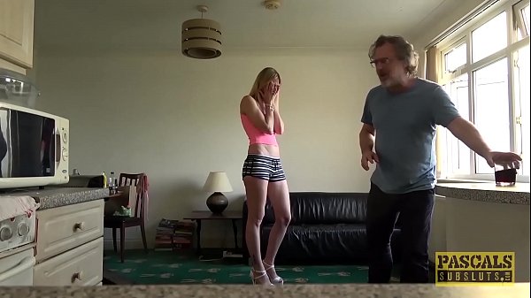 PASCALSSUBSLUTS Skinny Blonde Jentina Small Submits To Anal