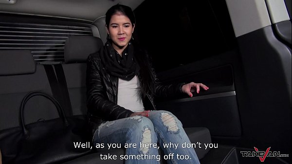 Takevan Teen lost in night and rescued by horny dude who fuck her hard