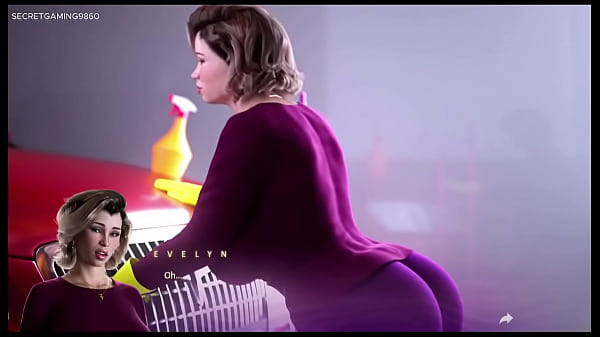 Apocalust 22 By Psychodelusional - Fucking Hot MILF Stepmom in the Ass while she is Stuck Mature Woman with Big Tits is Stuck in the Garage