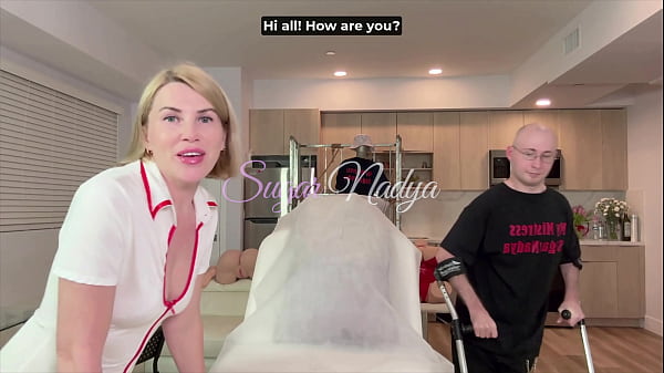 Disabled Boy’s First Wax Turns Into Hardcore MILF Treatment