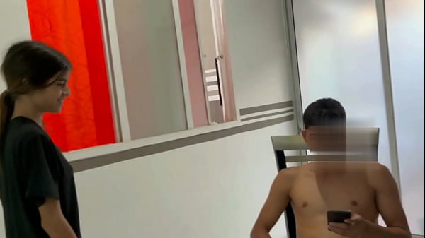 I find my horny stepbrother having a cock sucking session and I want to help him FULL STORY