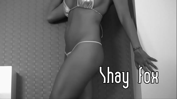 Milf with Big Tits Shay Fox Strips Out of Sexy Bikini and Bathes Her Nude Body in the Shower