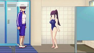 hentai game 7 days girlfriend . Hot lady having sex in the college bathroom