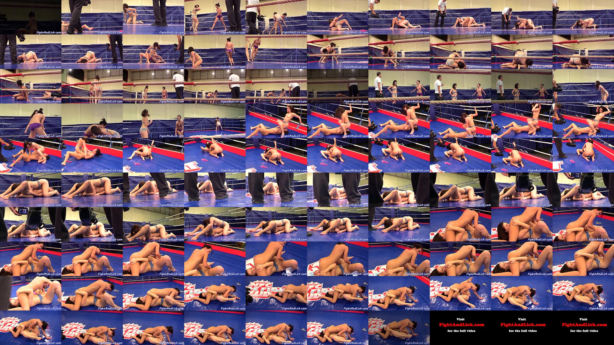 Glamour babes in sixtynine after wrestling 预览图