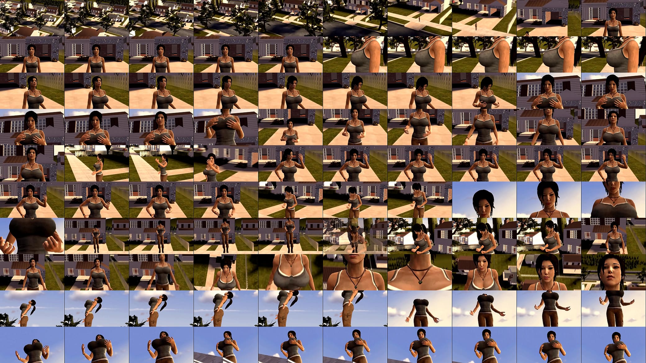 Hot Girl Lara Breast Expansion giantess Growth 预览图