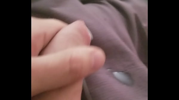 Cumshot on pants