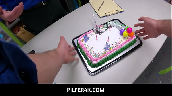 Pilfer4K  -  Recidivist teen thief Minxx Marley gangbang fucked by LP officers on duty