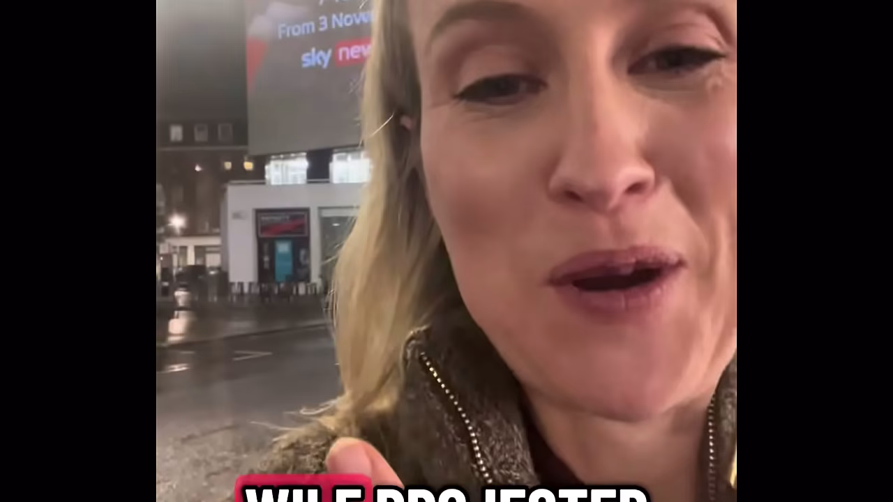 Journalist Sophy Ridge in London