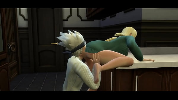 Download Video - Naruto Hentai Episodio 98 Kakashi esta en la cocina tomando algo de cafe y llega sunade le dice quiero que me folles aqui como una puta es mi fantasia que me des por el culo en esta cocina