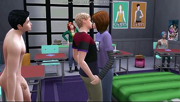 Shy Teenage Schoolgirl Tries Anal For The First Time - sims 4 - 3D animation