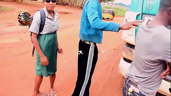 SWEETPORN9JAA- student banged by two bad boys raw for money