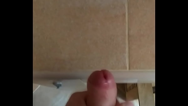 Masturbation in bathroom