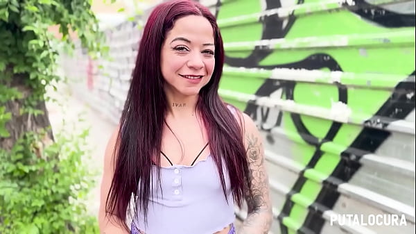 PutaLocura - Argentine fitness babe Brenda Kitty is caught by Torbe and rides his cock