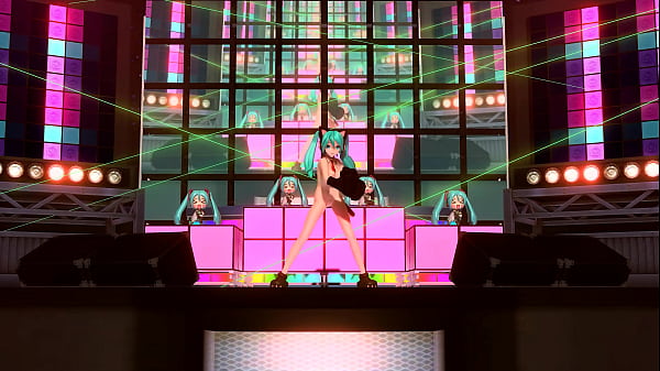 Hatsune Miku Ni shite Ageru Project diva Nude Mod Full Nude Cat Costume