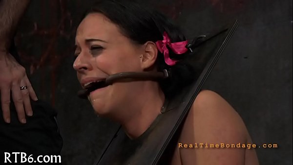 Painful clamping for beauty's love muffins