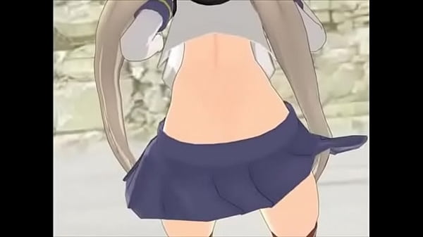 Shimakaze Hentai MMD Naked