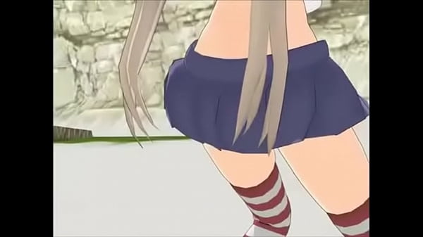 Shimakaze Hentai MMD Naked