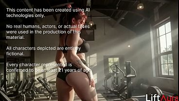 I met a hot, athletic chick, and after her workout, she rode my dick so deep that I was cuming and cuming inside her[AI]