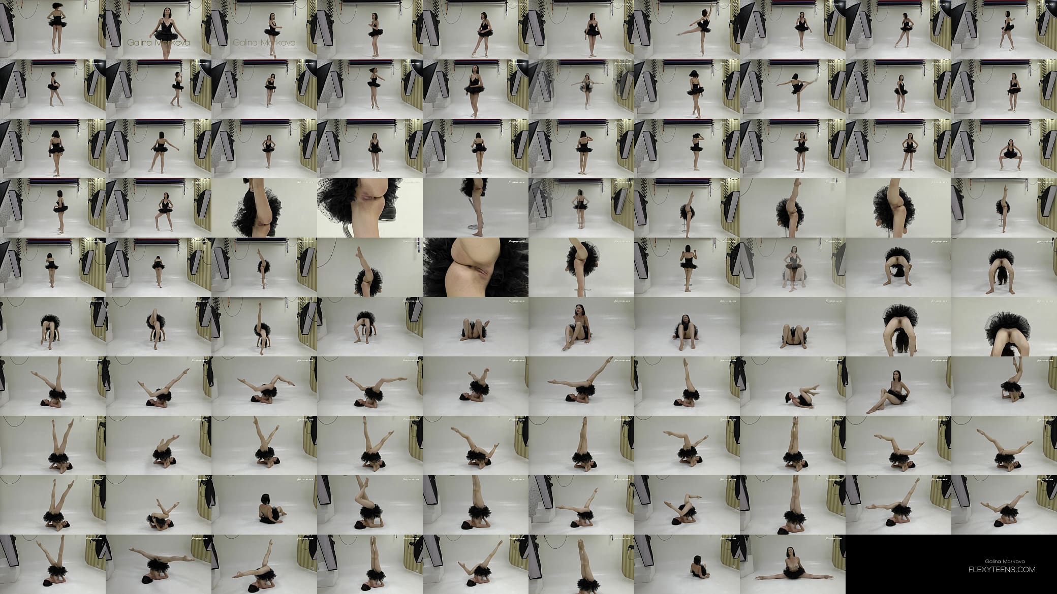 Galina Markova gymnastic leg scissors 预览图