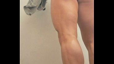 Download Video - Horny in Fitting Room - Stroking Big Dick Until Huge Cumshot Almost Caught Risky