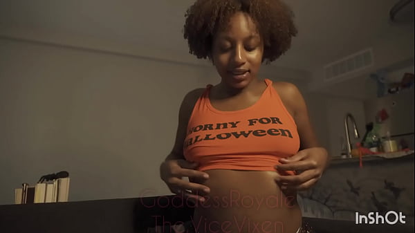 Ebony Goddess Facetimes Sneaky JOI