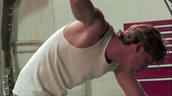 Horny Blonde With Big Tits Gets Banged And Face Fucked By Her Mechanic