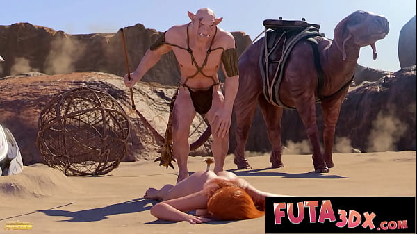 Futa3DX - Redhead Futa Lands On Planet & Gets FUCKED HARD By Alien Primals - COMIC