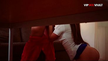 Sloppy Deepthroat in Nurse Costume... Amirah Adara Gags on His Cock