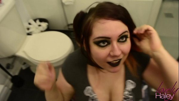 Download Video - EMO HALEY GETS HER MOUTH FUCKED UNTIL HE CUMS IN THE BACK OF HER THROAT &semi;&rpar;