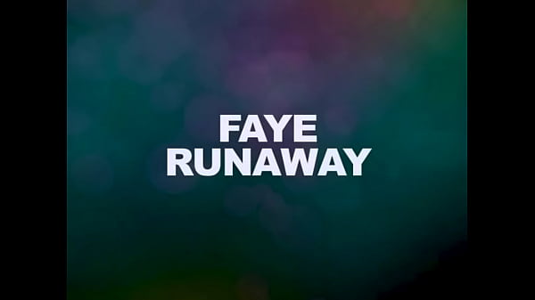 FAYE RUNAWAY Cute Petite Tattoed Spinner Gets Fucked Hard by Huge Cock and Gets Cum Facial