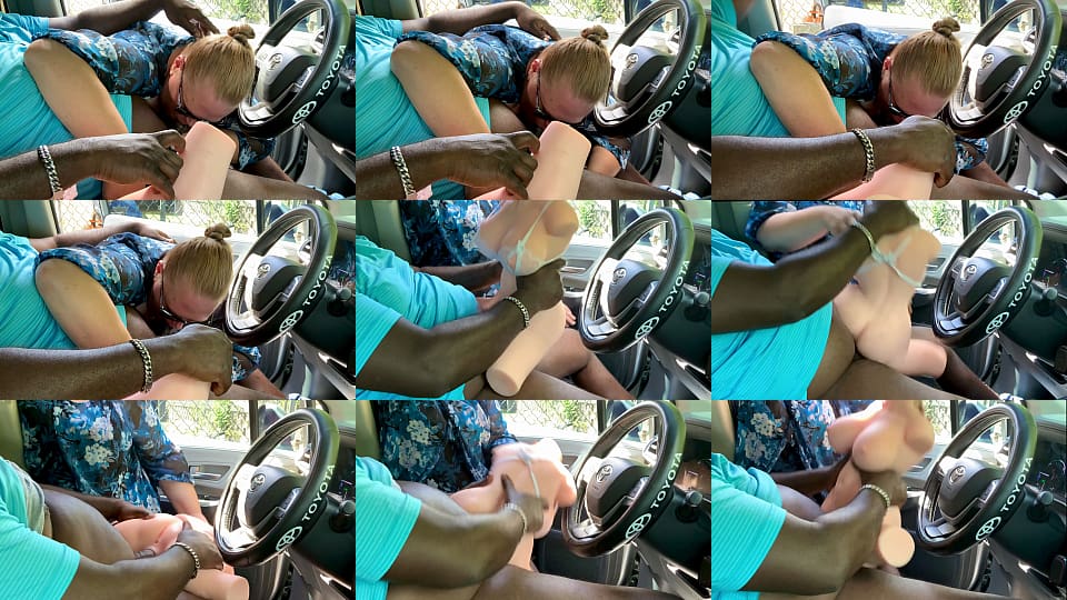 sex doll in car AMAZING SEX DOLL FUCK INSIDE A CAR FOR MOANING LOUD ORGASM main image 0