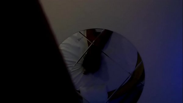 Hot brunette giving ass with her husband's release