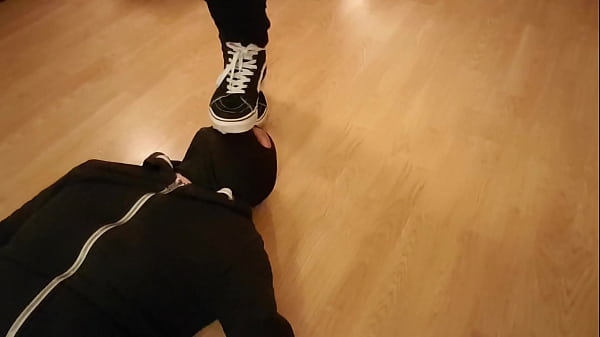 Eating stuff under Mistress Vans