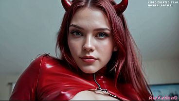 Futa Futanari - Very hot Futa Loves to suck her girlfriend's dick and get fucked in the ass.(AI Generated) AixXxShaD