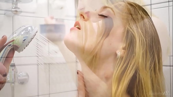 Download Video - Stunning18 - Gorgeous Skinny Blonde With Puffy Perky Tits Bates In Shower&excl;